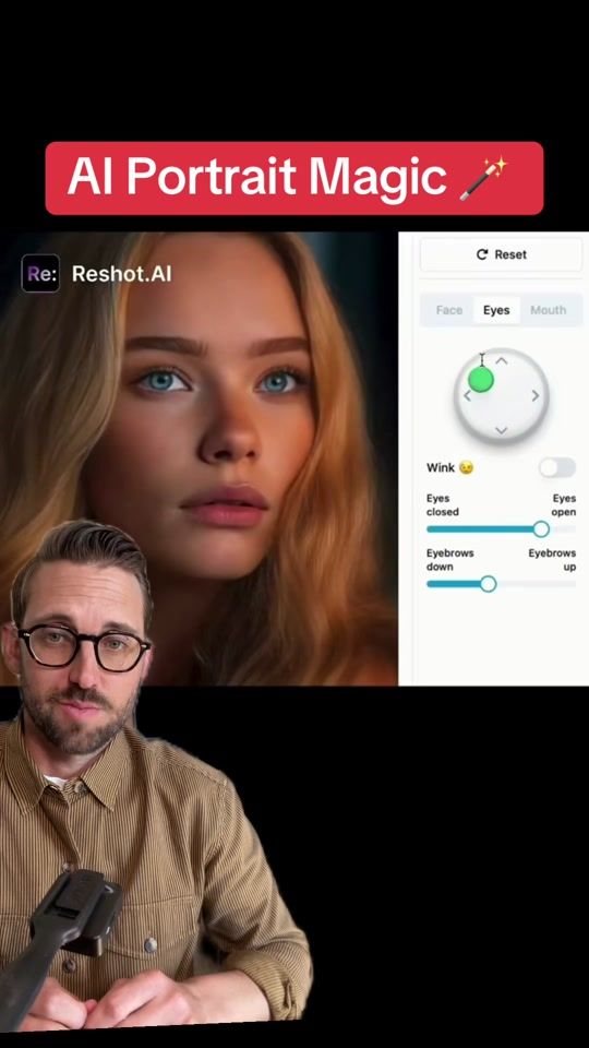 Reshot AI is an AI-powered photo editor designed to edit and enhance your portraits.